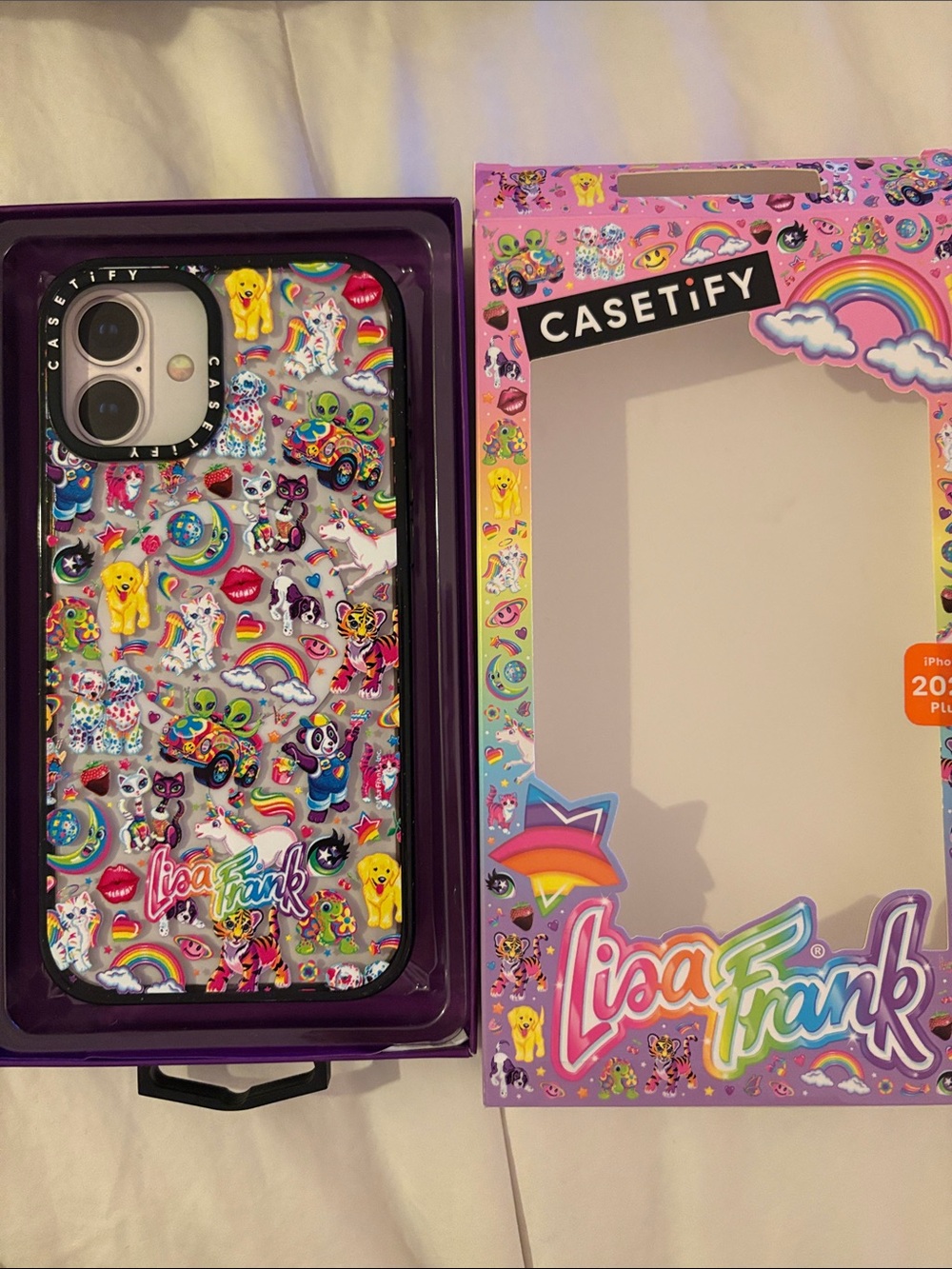 Casetify Lisa Frank Multicolor Sticker Collage Phone Case